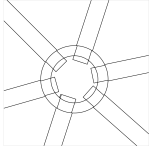 Doorsnede kugelknotte 1 op 10